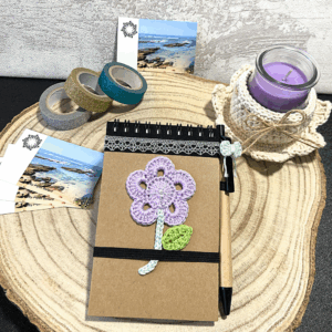 Flower notebook - Lilac