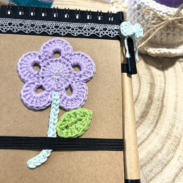Flower notebook - Lilac - Image 2
