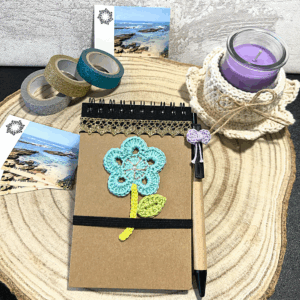 Flower notebook - Mint