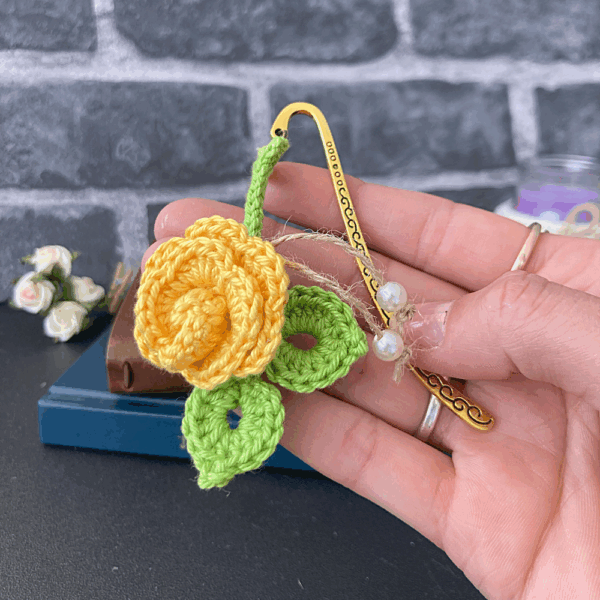 Bookmark - Yellow Flower - Image 3