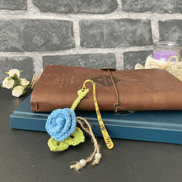 Bookmark - Blue Flower - Image 2