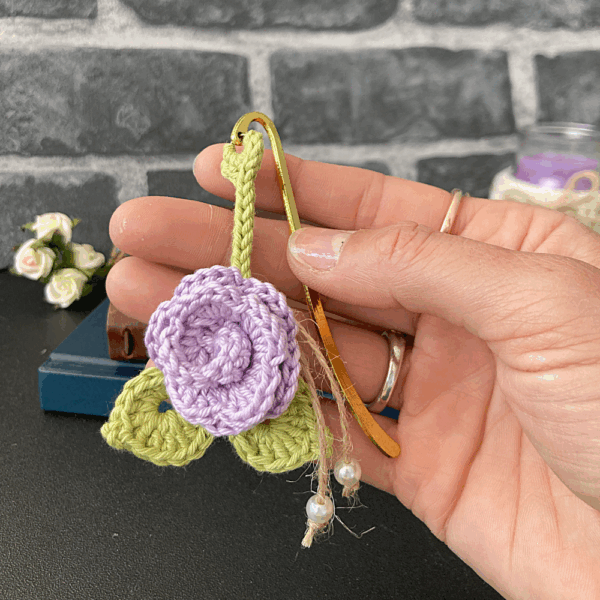 Bookmark - Lilac Flower - Image 3