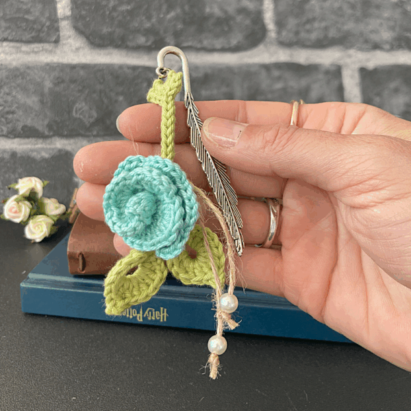 Bookmark - Mint Flower - Image 3