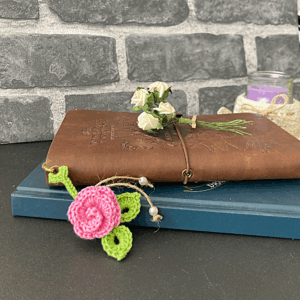 Bookmark - Rose Flower