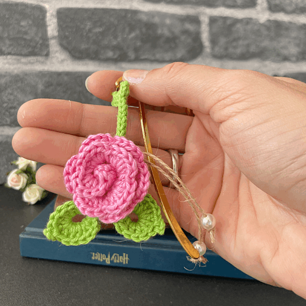 Bookmark - Rose Flower - Image 3