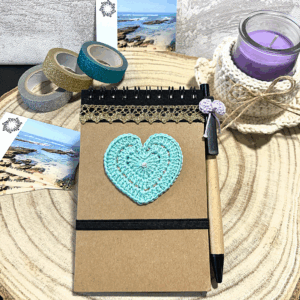 Heart notebook - Mint